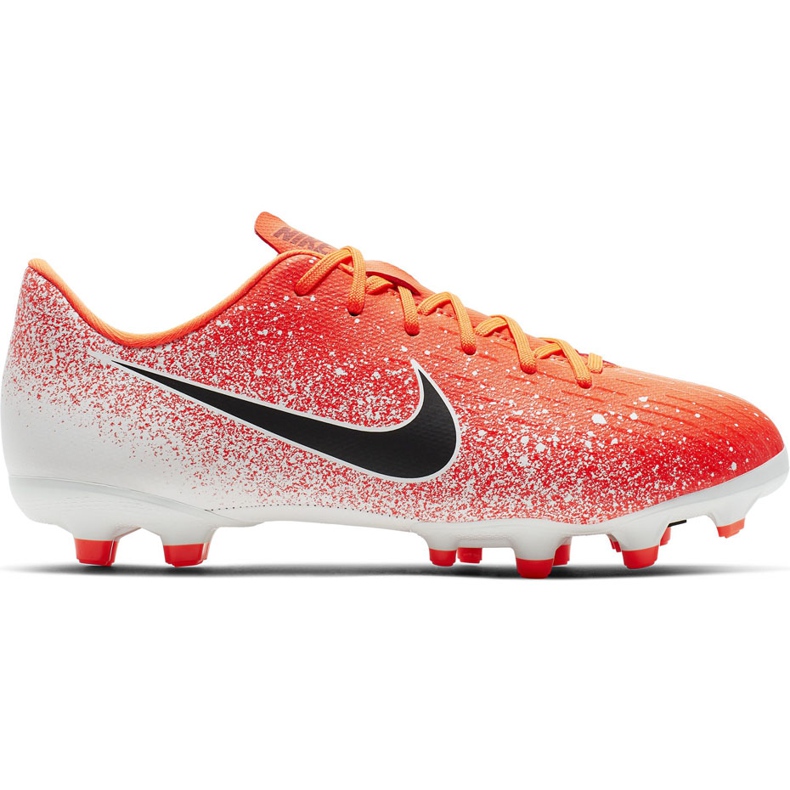 Nike Mercurial Vapor 12 Academy Mg Jr AH7347 801 chaussures de football multicolore rouge