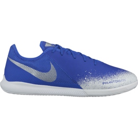 Nike Phantom Vsn Academy Ic AO3225 410 chaussures de football multicolore bleu