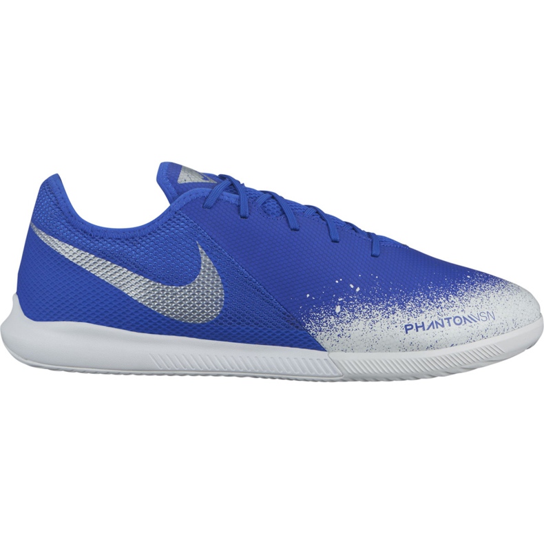 Nike Phantom Vsn Academy Ic AO3225 410 chaussures de football multicolore bleu