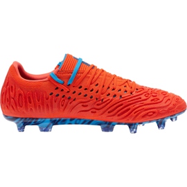 Chaussures de foot Puma Future 19.1 Netfit Low Fg Ag 105534 01 rouge rouge