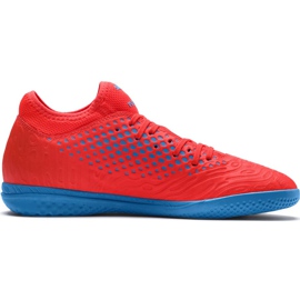 Puma Future 19.4 It chaussures de football rouge-bleu 105549 01 multicolore