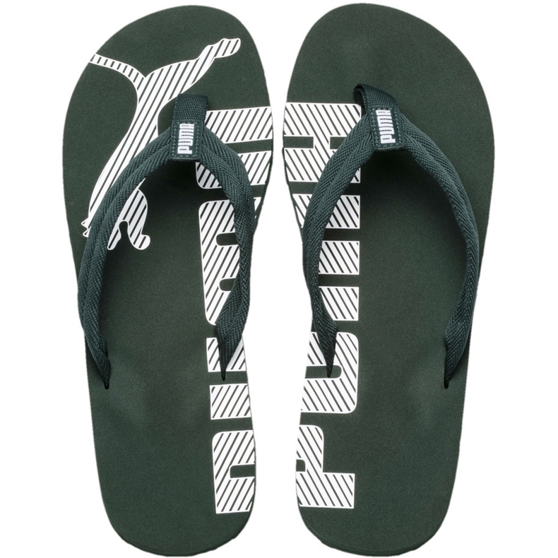 Pantoufles Puma Epic Flip V2 360248 27 pour hommes vert