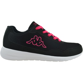 Kappa Follow chaussures pour femmes noir et rose 242495 1122