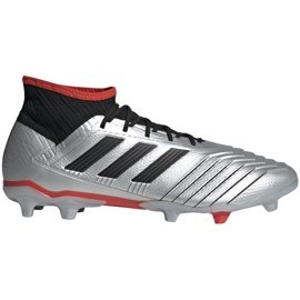 Chaussures de football adidas Predator 19.2 Fg argent F35601 gris gris Chaussures de football adidas Predator 19.2 Fg argent F35601 gris gris