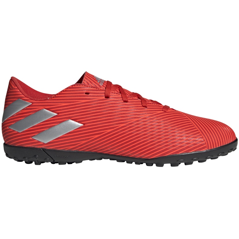 Adidas Nemeziz 19.4 Tf chaussures de football rouge F34524 Adidas Nemeziz 19.4 Tf chaussures de football rouge F34524