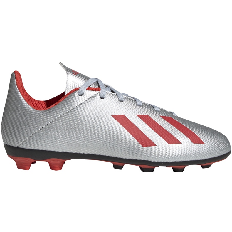 Chaussures de football adidas X 19.4 FxG Jr argent F35362 multicolore Chaussures de football adidas X 19.4 FxG Jr argent F35362 multicolore