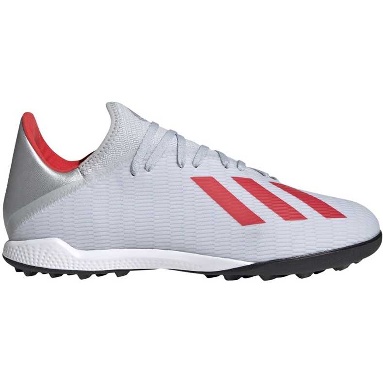Chaussures de football adidas X 19.3 Tf argent F35374 multicolore gris