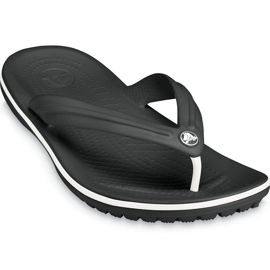 Chaussons Crocs Crocband Flip noir 11033 001 le noir
