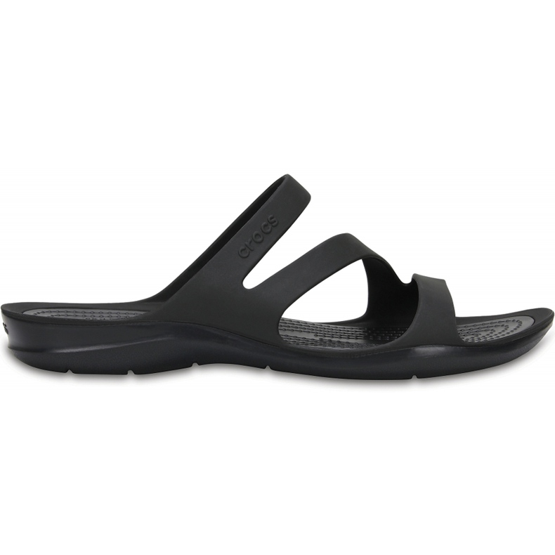 Chaussons pour femmes Crocs Swiftwater Sandal W noir 203998 060 le noir