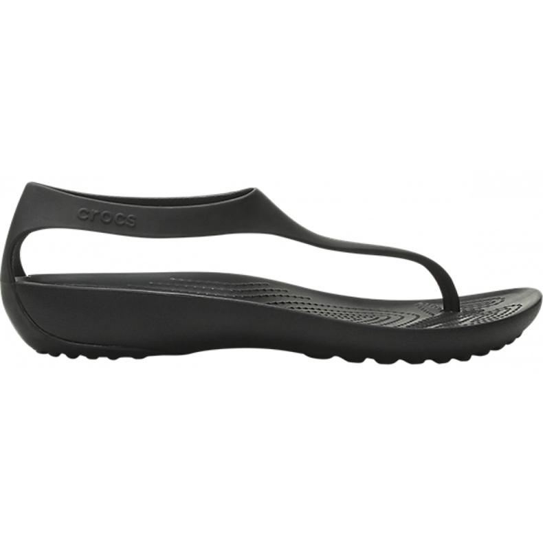 Sandales femme Crocs Serena Flip W noir 205 468 060 le noir