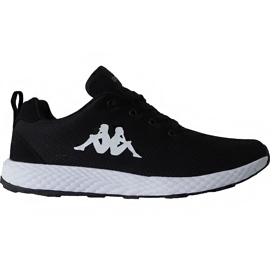 Chaussures Kappa Banjo 1.2 noir et blanc 242703 1110 blanche le noir