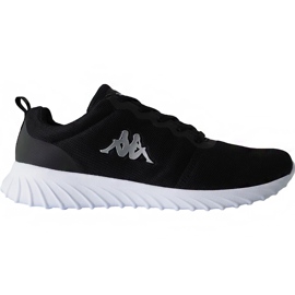 Kappa Ces chaussures noir et blanc 242685 1110 blanche le noir