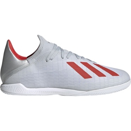 Adidas X 19.3 Dans les chaussures de football grises F35370 multicolore