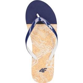Chaussons femme 4F bleu marine foncé H4L19 KLD003 30S