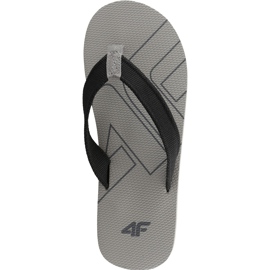 Chaussons homme 4F beiges H4L19 KLM003 83S noir