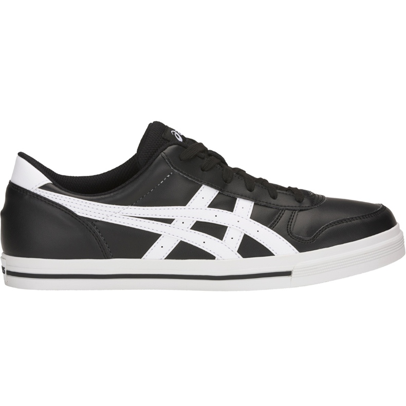 Asics Aaron chaussures pour hommes noir et blanc 1201A007 002 le noir