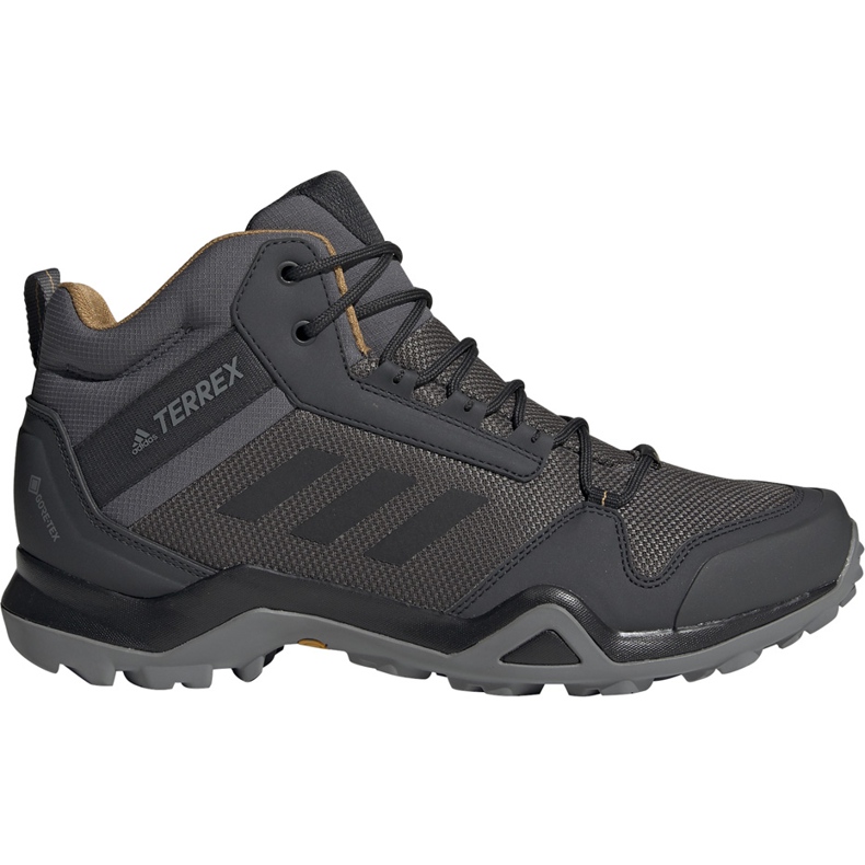 Adidas Terrex AX3 Mid Gtx gris BC0468 chaussures homme le noir Adidas Terrex AX3 Mid Gtx gris BC0468 chaussures homme le noir