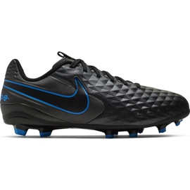 Nike Tiempo Legend 8 Academy FG / MG Junior AT5732 004 chaussures de football noir noir