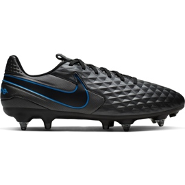 Nike Tiempo Legend 8 Academy Sg Pro Ac AT6014 004 chaussures de football noir noir