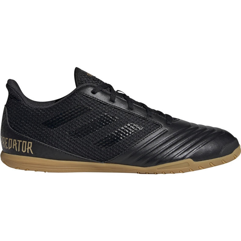 Chaussures de football adidas Predator 19.4 In Sala noir F35633 le noir le noir