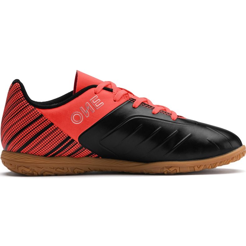 Chaussures de foot Puma One 5.4 It Junior 105664 03 multicolore rouge