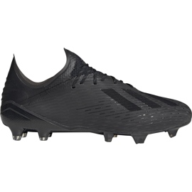Chaussures de football adidas X 19.1 Fg noir F35314 multicolore le noir Chaussures de football adidas X 19.1 Fg noir F35314 multicolore le noir