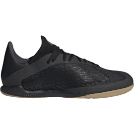 Adidas X 19.3 In chaussures de football noir F35369 le noir le noir