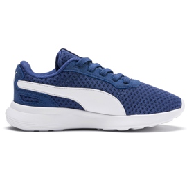 Puma St Activate Ac Ps chaussures pour enfants bleu 369070 08 blanc