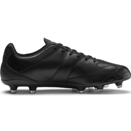 Puma King Hero Fg chaussures de football noir et blanc 105609 01