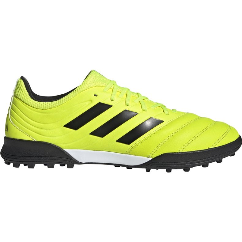 Adidas Copa 19.3 Tf jaune chaussures de football F35507