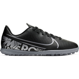 Nike Mercurial Vapor 13 Club Tf Junior AT8177 001 chaussures de football le noir le noir