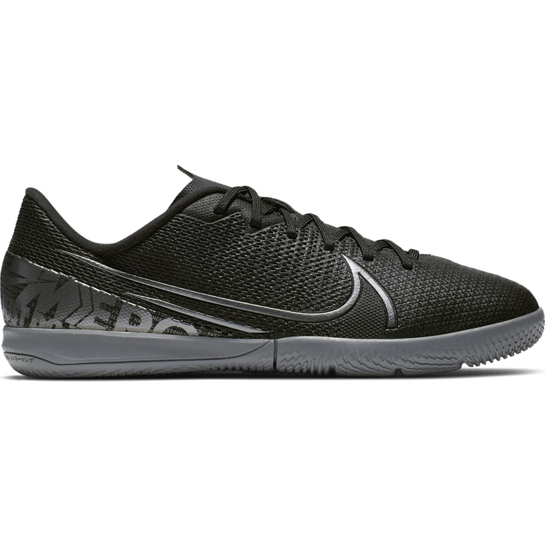 Chaussure de football Nike Mercurial Vapor 13 Academy Ic Junior AT8137 001 le noir le noir