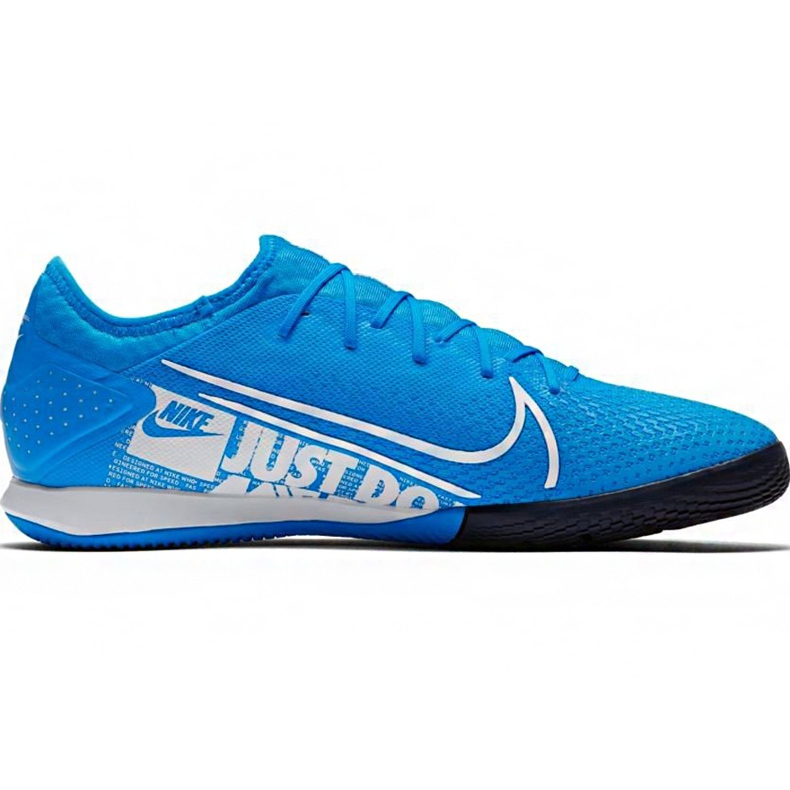 Nike Mercurial Vapor 13 Pro Ic AT8001 414 chaussures de football bleu bleu