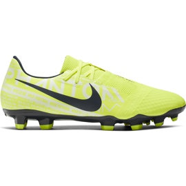 Chaussure de football Nike Phantom Venom Academy Fg AO0566 717 jaune jaune