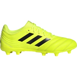 Adidas Copa 19.3 Fg chaussures de football jaune F35495