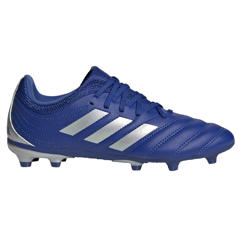Chaussures de football Adidas Copa 20.3 Fg Junior EH1810 bleu bleu