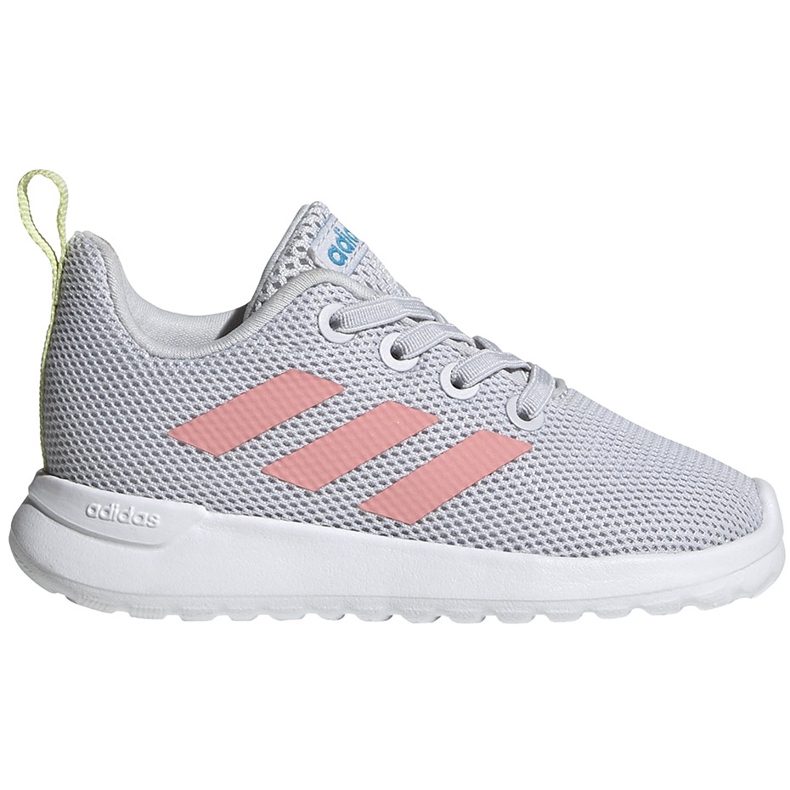 Adidas Lite Racer Cln I chaussures pour enfants gris-rose EG4013