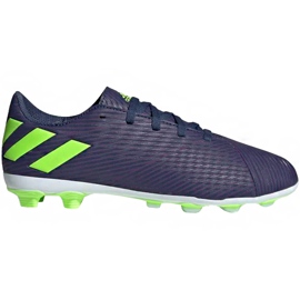 Chaussures de football Adidas Nemeziz Messi 19.4 FxG Junior EF1816 violet violet Chaussures de football Adidas Nemeziz Messi 19.4 FxG Junior EF1816 violet violet