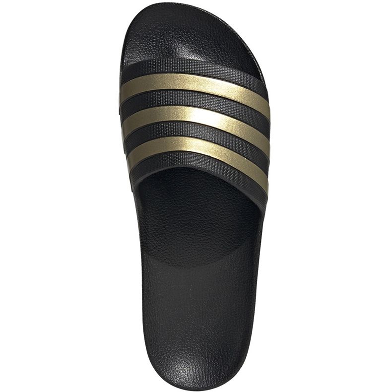 Chaussons Adidas Adilette Aqua EG1758 le noir d'or