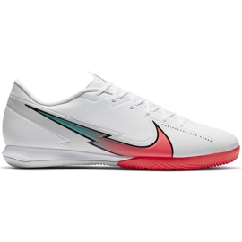 Chaussure de football Nike Mercurial Vapor 13 Academy Ic AT7993 163 blanche blanche