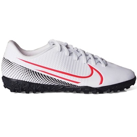 Chaussure de football Nike Mercurial Vapor 13 Academy Tf Junior AT8145 160 multicolore blanc