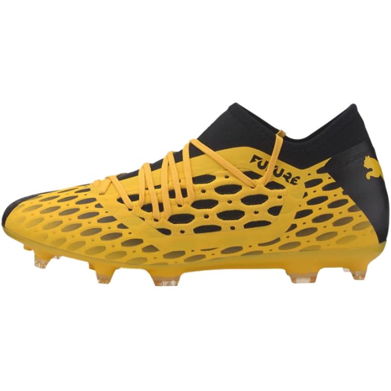 Chaussures de foot Puma Future 5.3 Netfit Fg Ag 105756 03 jaune jaune