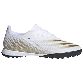 Chaussures de foot Adidas X GHOSTED.3 Tf EG8199 blanche blanche Chaussures de foot Adidas X GHOSTED.3 Tf EG8199 blanche blanche