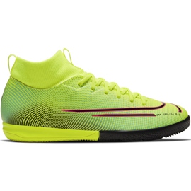 Chaussure de football Nike Mercurial Superfly 7 Academy Mds Ic Junior BQ5529 703 jaune multicolore