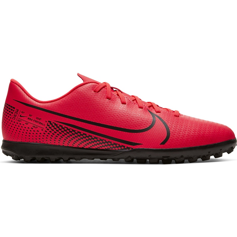 Nike Mercurial Vapor 13 Club Tf AT7999 606 chaussures de football rouge rouge