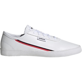 Chaussures femme adidas Courtflash X blanc EH2531