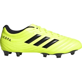 Adidas Copa 19.4 Fg chaussures de football jaune F35499