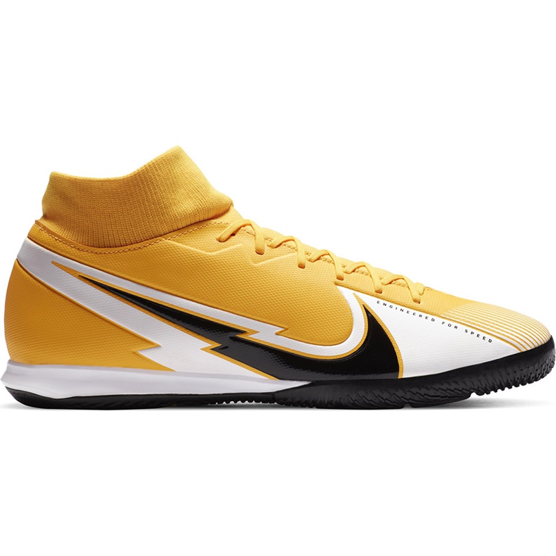Chaussure de football Nike Mercurial Superfly 7 Academy Ic AT7975 801 orange orange