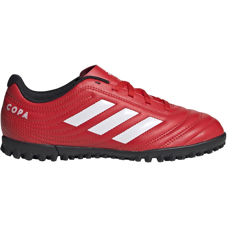 Adidas Copa 20.4 Tf rouge Junior EF1925 chaussures de football
