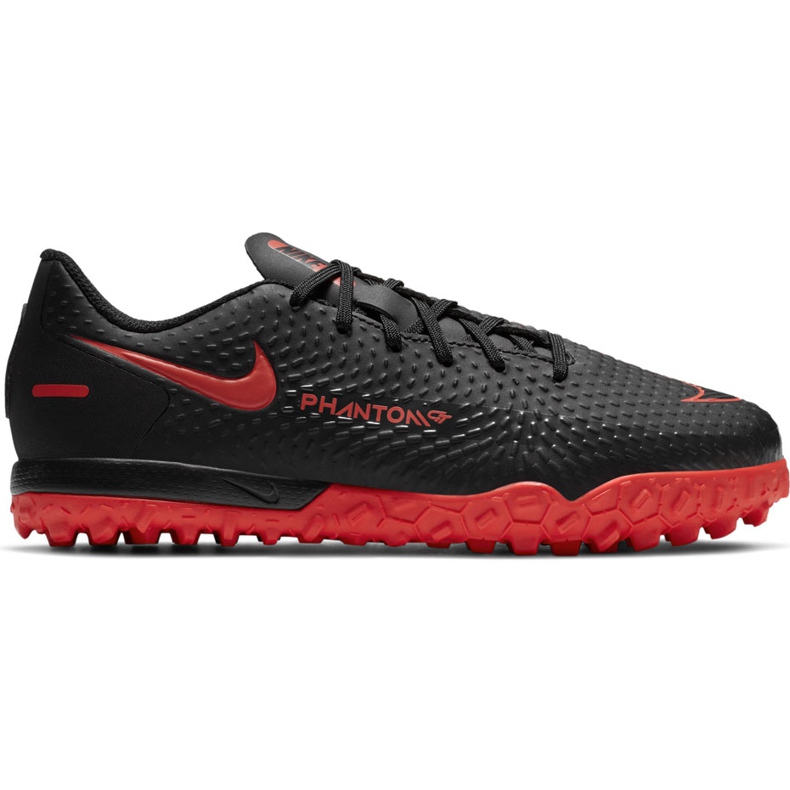 Nike Jr Phantom Gt Academy Tf CK8484 060 chaussures de football le noir le noir